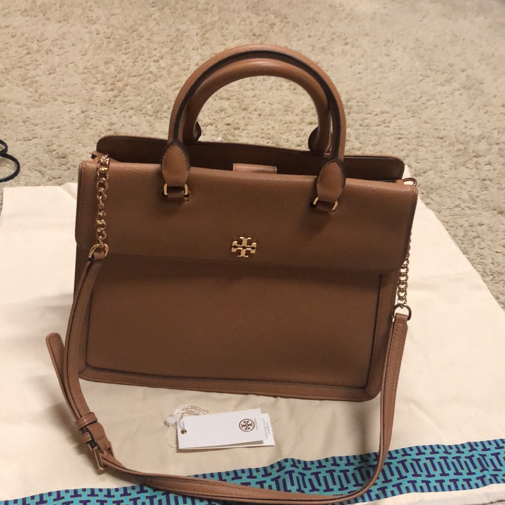 Tory Burch Satchel Center top handle - Picture 2 of 12